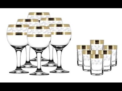 Набор фужеров 12 предметов Лоза