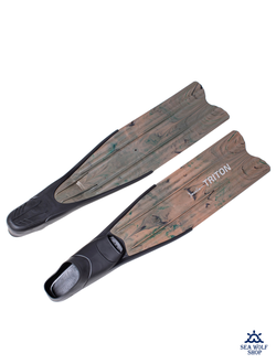 Ласты длинные 45/46 Marlin TRITON brown мягкие XL