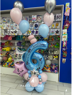 Цифра на стойке тик ток