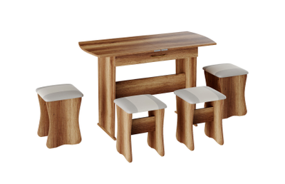 Обеденная группа Тип 2 Дуб( Бонмебель)