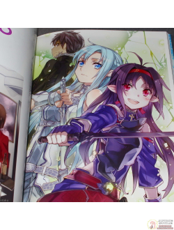 Оригинальный Арт Бук Sword Art Online  (Мастера Меча Онлайн)