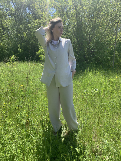 Рубашка 704-0424 / Брюки 703-0424 ЖАТКА