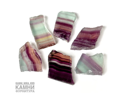Срез флюорита 50-70 гр, цена за штуку