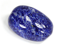Лазурит "экстра", галтовка, Афганистан (26*17*13 мм, 10 г) №35218