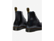 Женские ботинки Dr Martens 1460 SMOOTH Chroma Silver черные