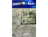 Силиконовый стопор-фиксатор приманки на крючке AKKOI SNAP SC01-M (20шт)