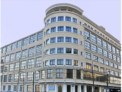 Реклама на стойках в БЦ «ЯУЗА ТАУЭР 1 И 2»