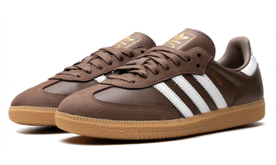 Adidas Samba Og Earth Strata Gum Sneakers Brown