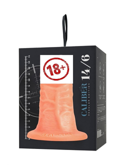 983004 Фаллоимитатор реалистичный, RealStick CALIBER, 14 см, Ø6