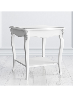 СТОЛИК КВАДРАТНЫЙ SILVERY ROME (L60*P60*H60) S113-K00-S