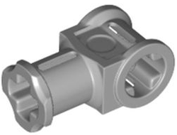 Technic, Axle Connector with Axle Hole, Light Bluish Gray (32039 / 4211553 / 6380605)