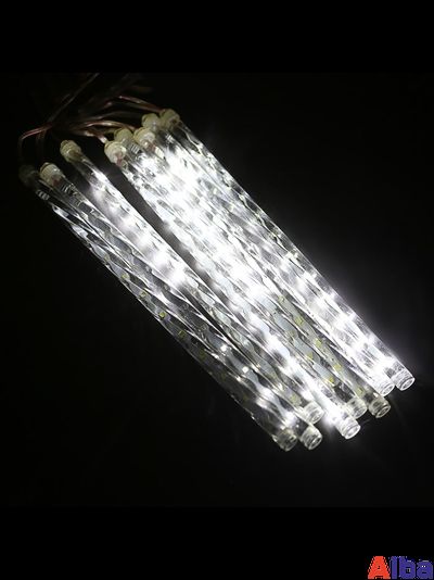 Сосульки светодиодные 10 шт, 80 см, 10 метров Белый