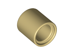 Technic, Liftarm Thick 1 x 1 Spacer, Tan (18654 / 6167923)