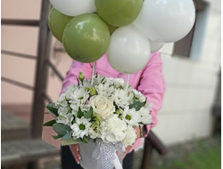 Композиция с шарами "Светлые чувства"