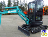 PW02C01224P1 стекло правое переднее Kobelco SK20, 27, 30, 35, 40, 50SR-3