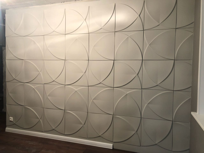 Гипсовая 3d панель "Милли"