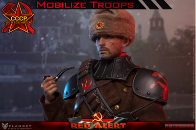 Советский призывник (Conscript, Red Alert 2) - КОЛЛЕКЦИОННАЯ ФИГУРКА 1/6 RED ALERT (FS-73046) - FLAGSET