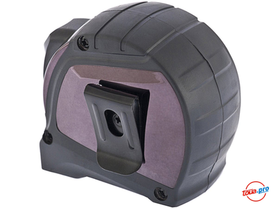 Автоматическая рулетка Doppelhaken GROSS, 3 м x 16 мм, односторонний зацеп, нейлон, двусторонняя шка