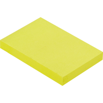 Блок-кубик Attache Selection с клеевым краем 76х51, желтый неон (100 л)