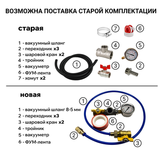 Вакуумная камера MM-V23, варианты комплектации