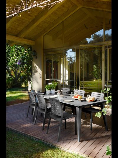 Стол Лима 160 графит