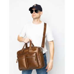 Сумка для ноутбука Riace NEW Premium brown (арт. 1015-63)