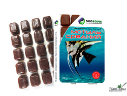 Мотыль средний замороженный в блистере