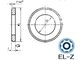 ГОСТ 9065–75 / ОСТ 26–2042–96  Шайбы для фланцевых соединений