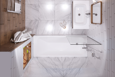 Акриловая ванна 1ACReal Gamma 150x70