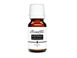 Хна для бровей Royal amber, мерный стаканчик и ложечка 3 г.