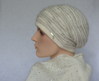 Vizio итальянский берет 6938 и шарф 6943 фото