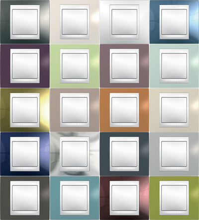 Электроустановочные изделия Schneider Electric серии Unica Хамелеон™