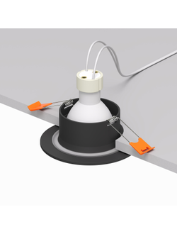 Влагозащищенный светильник Denkirs DK3016-BK