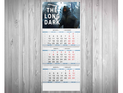 Календарь квартальный The Long Dark, Лонг Дарк №2