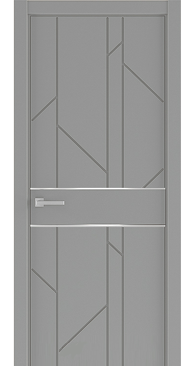 Экза 5м молдинг серебро