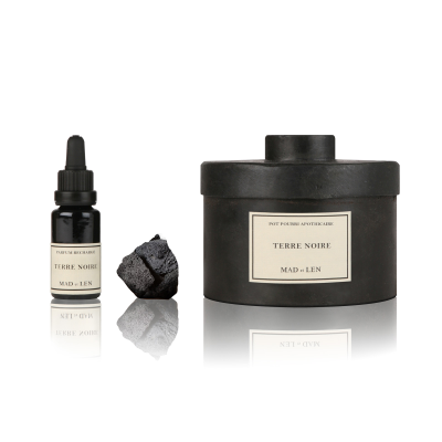 MAD et LEN ароматизированные камни лавы + аромат для дома TERRE NOIRE