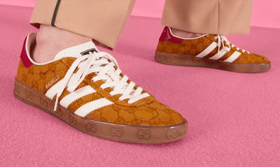 Adidas Gazelle Gucci (Бежевые) новые