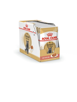 Royal Canin (Роял Канин) British Shorthair Adult Влажный корм (пауч) для кошек британской короткошерстной породы старше 12 месяцев, 85 г