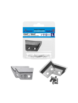 Ножи для ледобура "СКАТ" левого вращения Ø110мм. (1уп. 5шт.)  арт: NLS-110L.SL