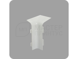 Угол внутренний правый для плинтуса ПВХ Aqua 20*37мм