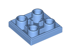 Tile, Modified 2 x 2 Inverted, Medium Blue (11203 / 6133855)