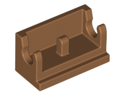 Hinge Brick 1 x 2 Base, Medium Nougat (3937 / 6167642)