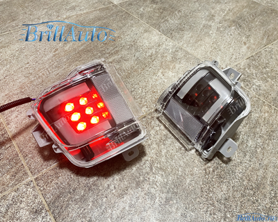 Противотуманки Toyota Land Cruiser 200 16-21 дымчатые серые (2 режима)