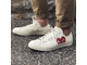 Кеды Converse Comme des Garcons (Конверс Ком де Гарсон) белые низкие