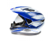 Кроссовый шлем XP-14 A WHITE BLUE низкая цена