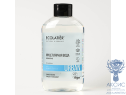 Ecolatier Мицеллярная вода для снятия макияжа для чувствительной кожи цветок кактуса & алоэ вера, 600 мл