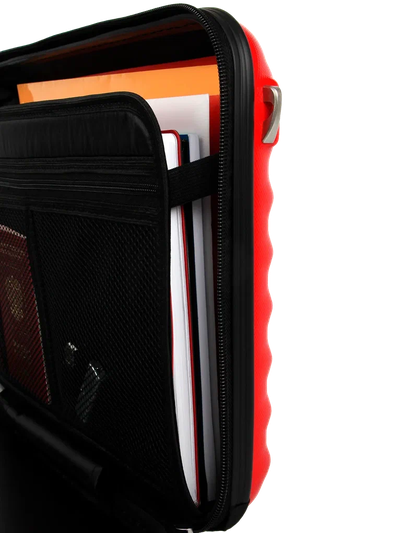 Пластиковый кейс для ноутбука 13 - 14 дюймов Optimum, красный