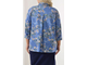 Женская Туника-рубашка большого размера арт. 119768-036 (цвет джинс) Размеры 58-80