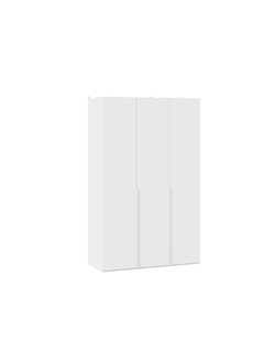 Шкаф для одежды (580) с 3 глухими дверями «Порто» - СМ-393.07.113