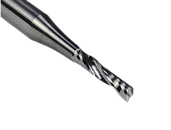 Фреза спиральная по пластику 2x6 s6x45 Z1 HM стружка вверх